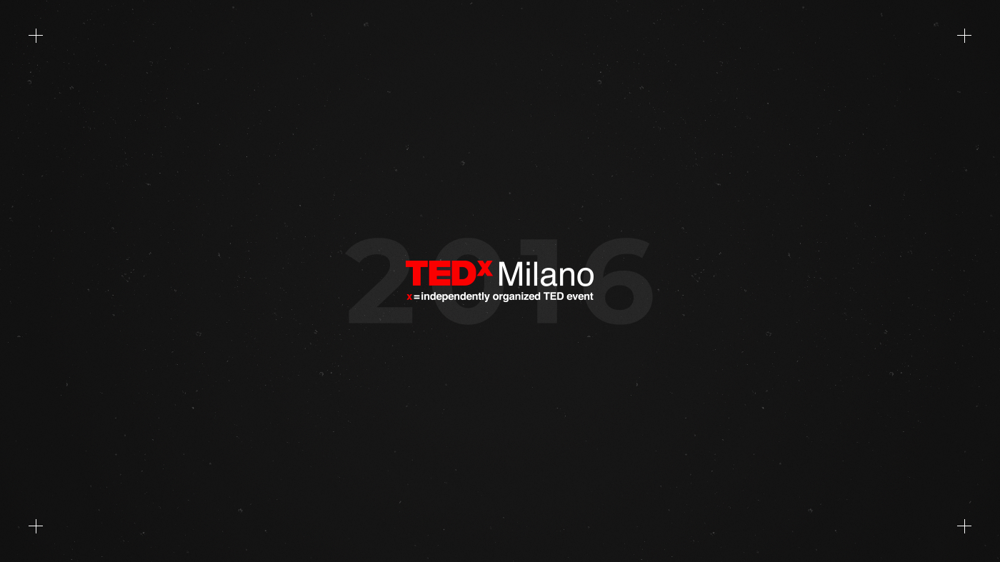 TED TEDx milan Event crossings format digital print talks speech