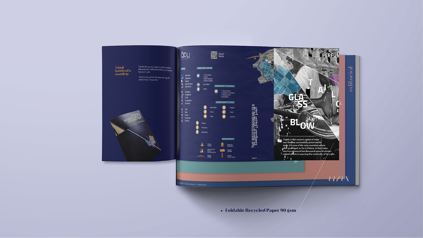 portfolio logofolio folding book print design typography   branding  Mockup free