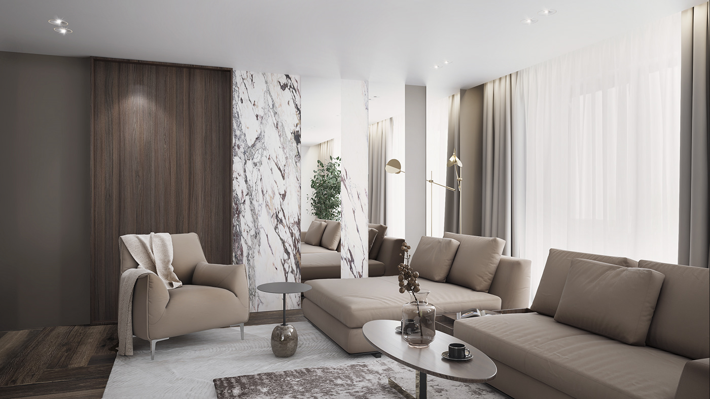 architecture archviz Interior interior design  living room MODERNSTYLE Render visualization