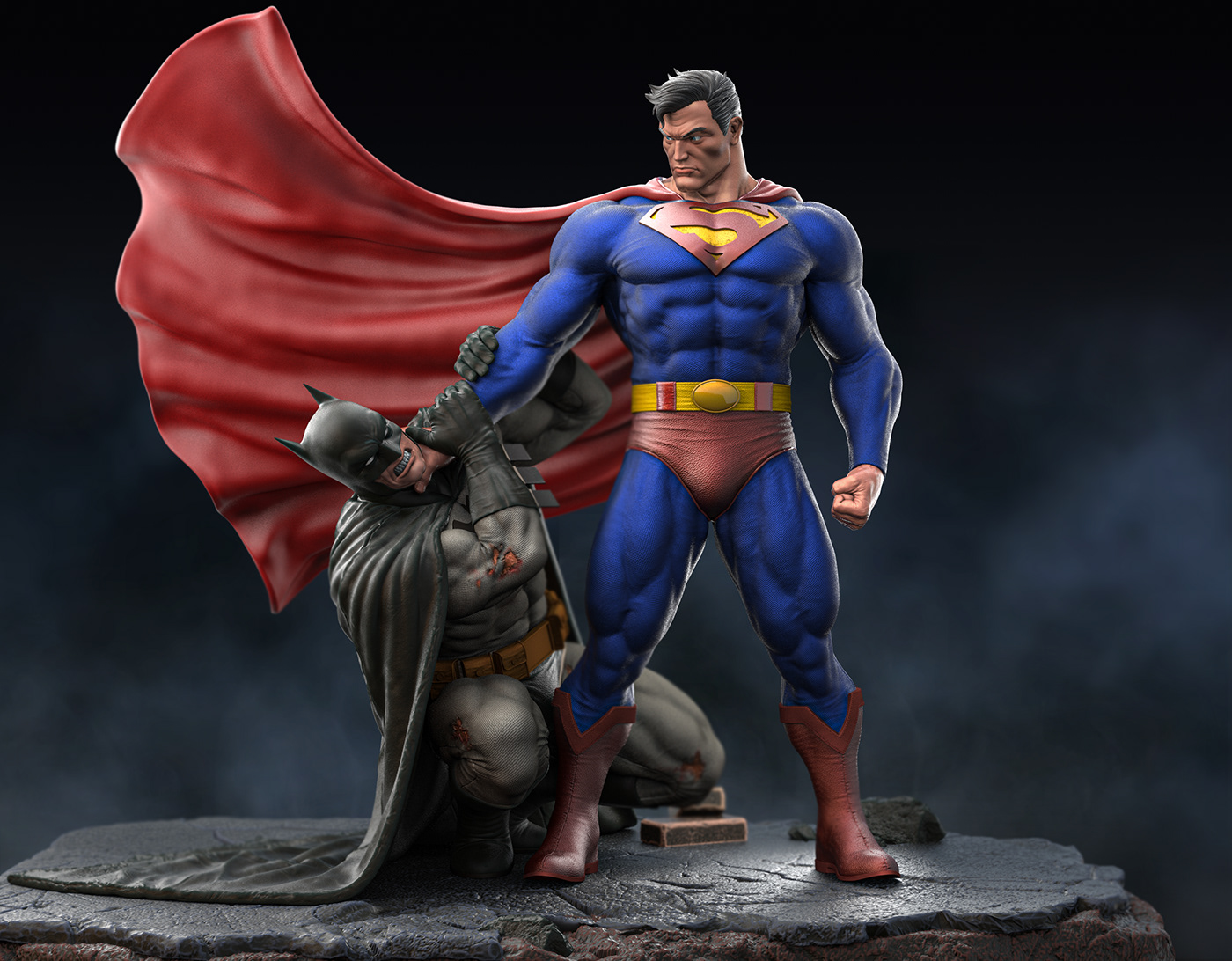 Avengers batman comics Dc Comics digital Fan Art joker marvel SuperHero superman