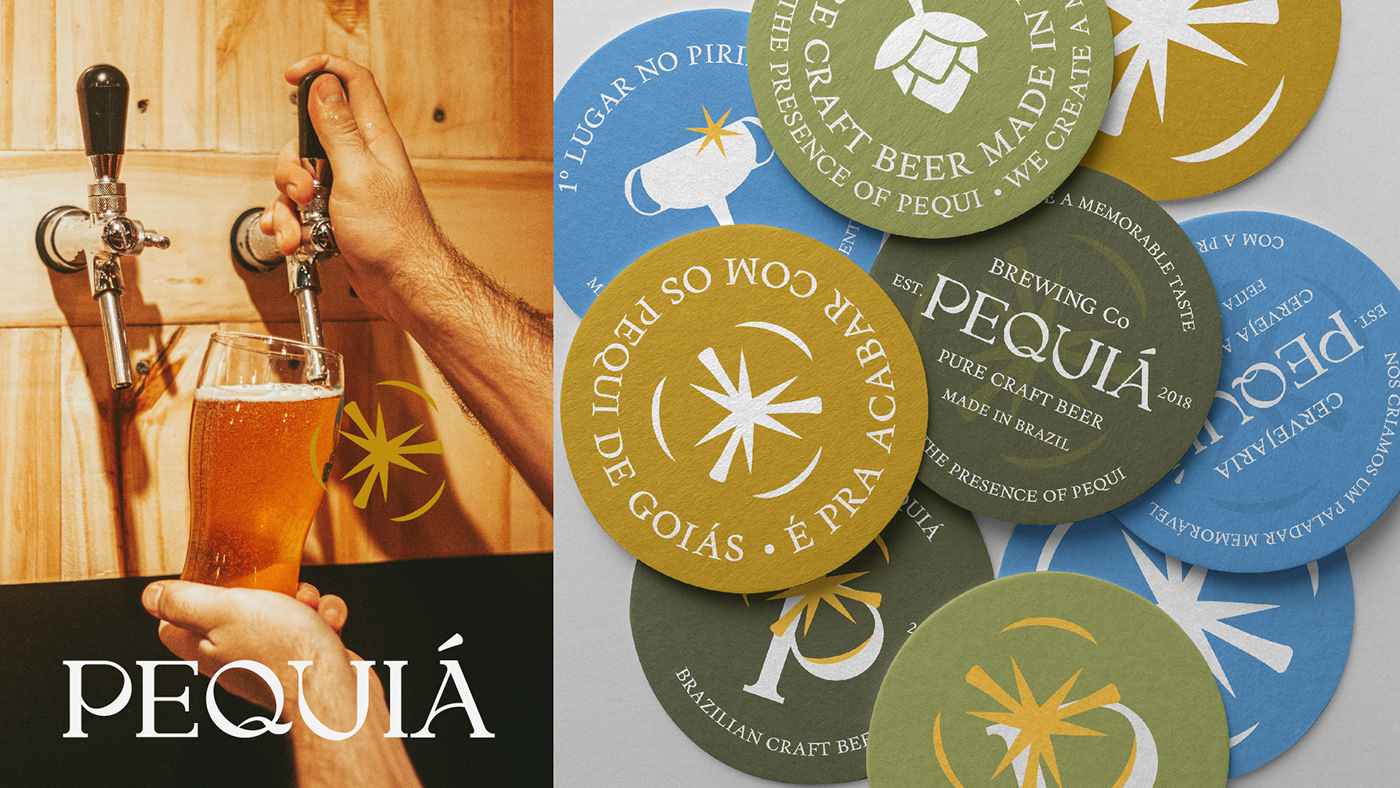 design brand identity Graphic Designer visual identity Logotype cervejaria brewery beer Rótulos e Embalagens embalagem