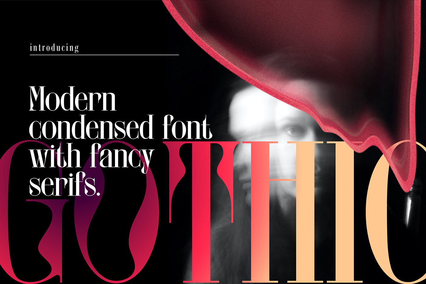 creative market display font elegant font Fashion font font design gothic modern font serif Serif Font ligature
