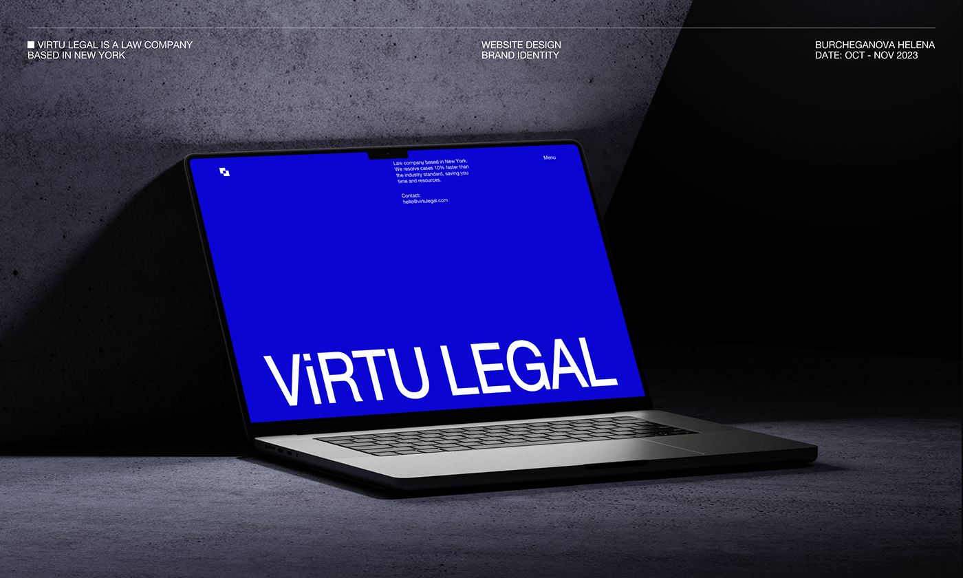 UI/UX Web Design  user interface Corporate Design Corporate Identity legal brand identity visual blue law