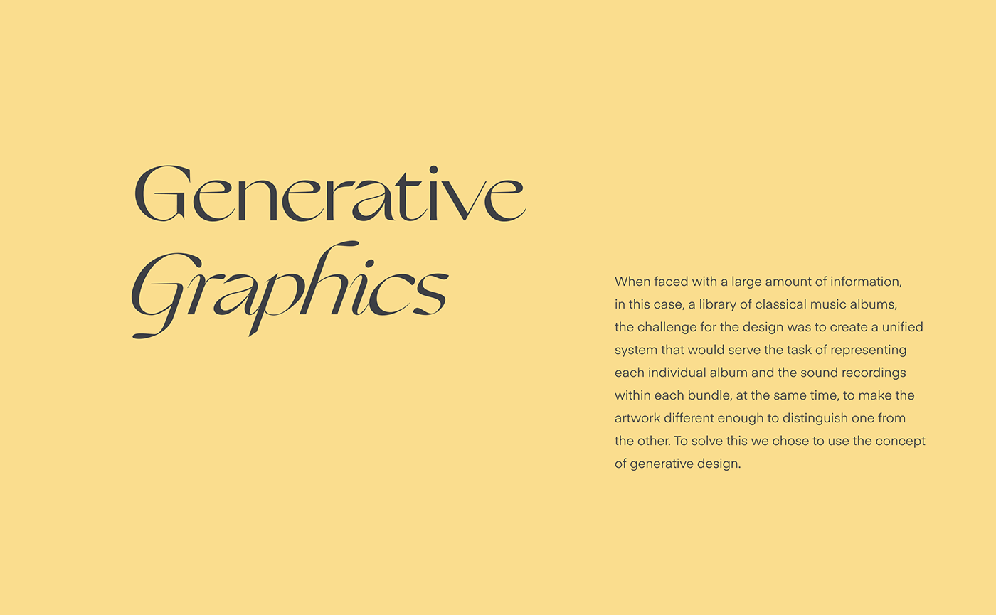 artwork branding  Classical design generative graphics music code cover beethoven