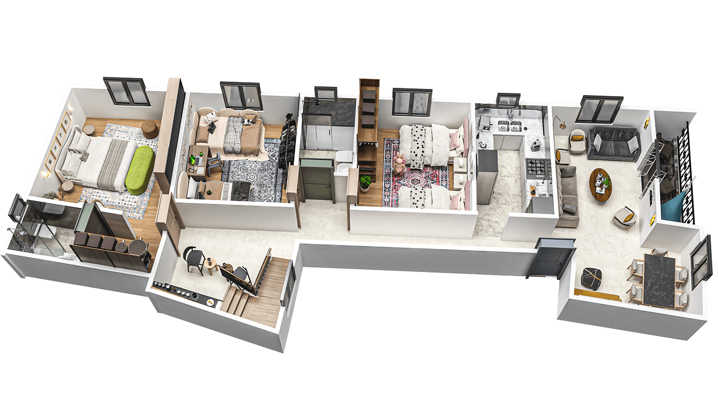 apartment interior design  visualization archviz CGI home house Villa visual identity furniture