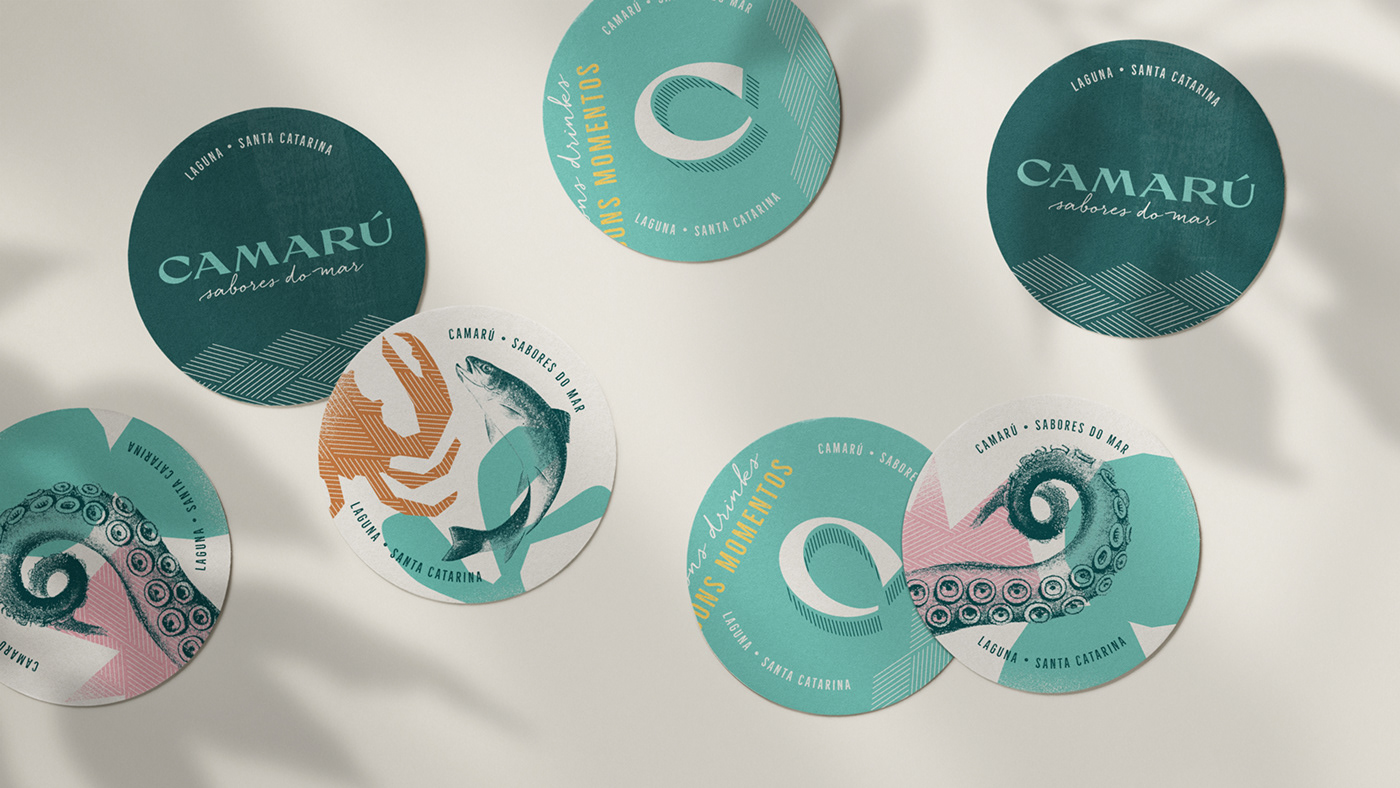 Logo Design visual identity restaurant brand identity seafood Logotype