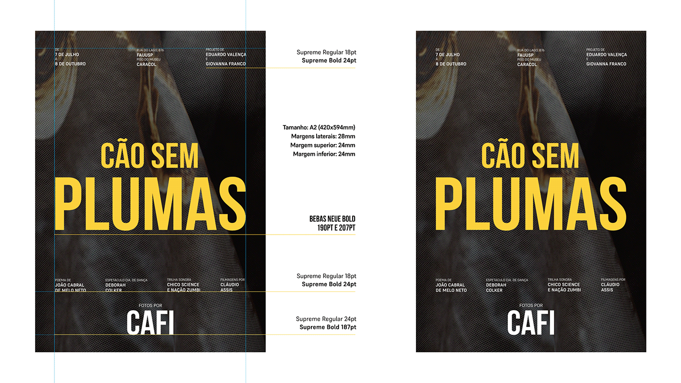 Exhibition  design Cão Sem Plumas