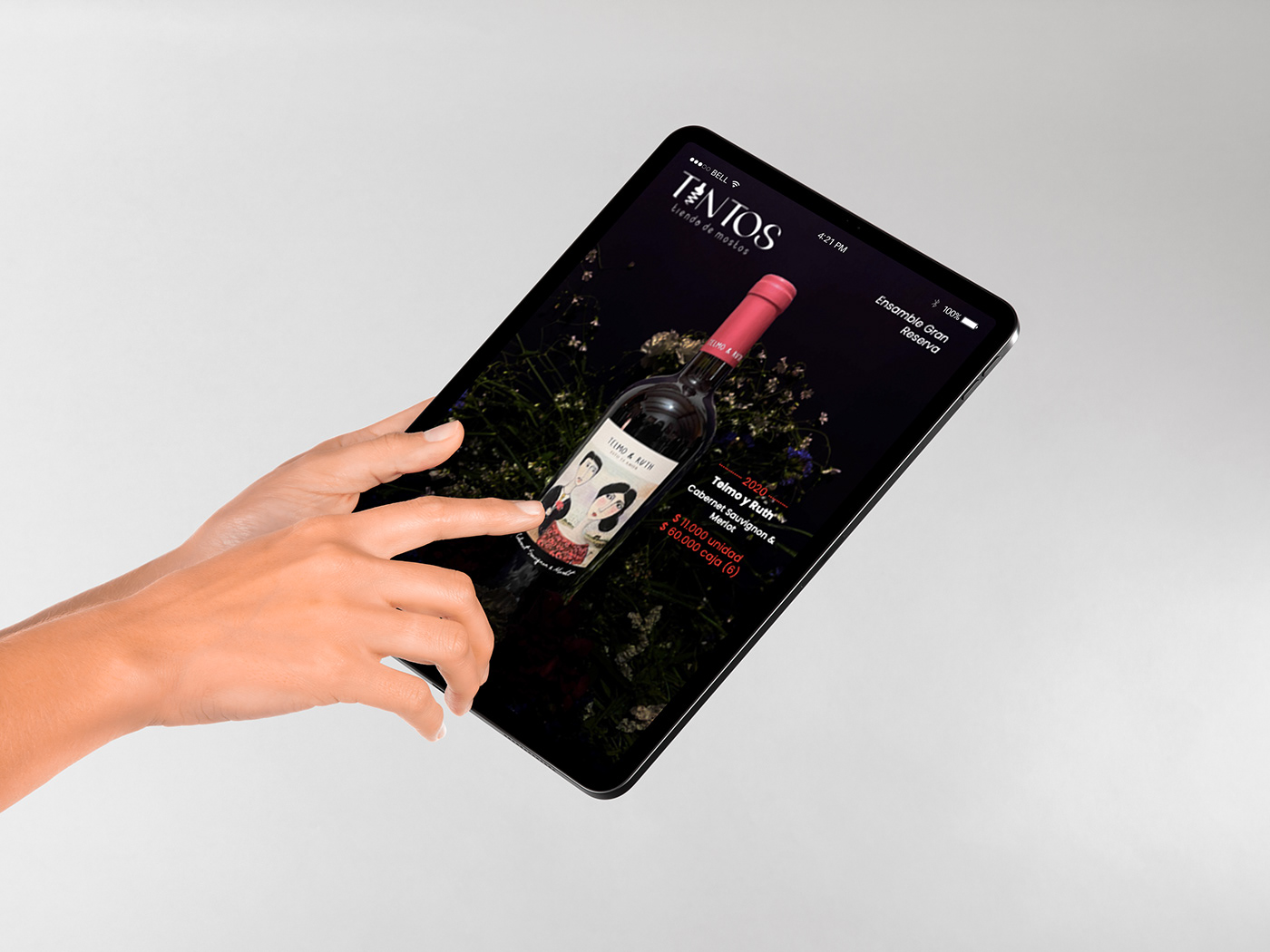 digital identity Logo Design Vinos wine