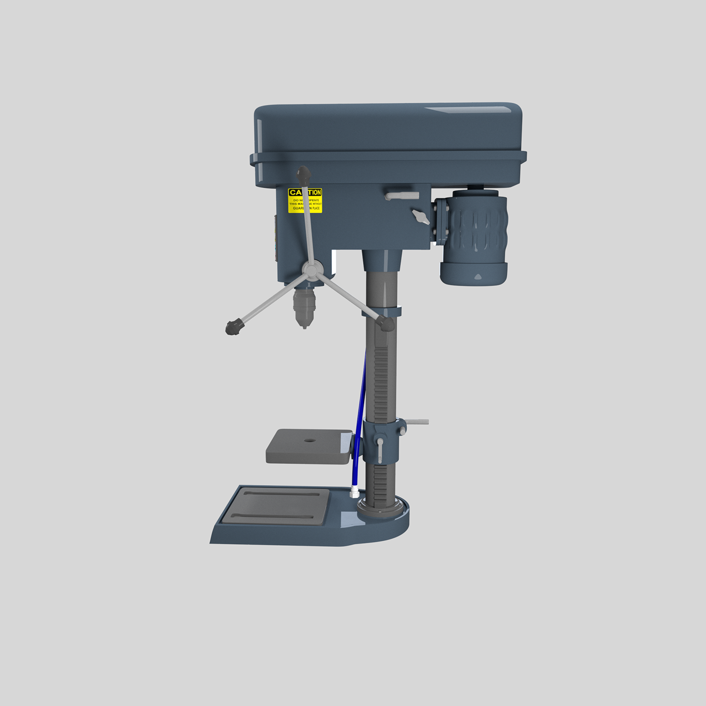 drill machine Press drill machine 3d modeling