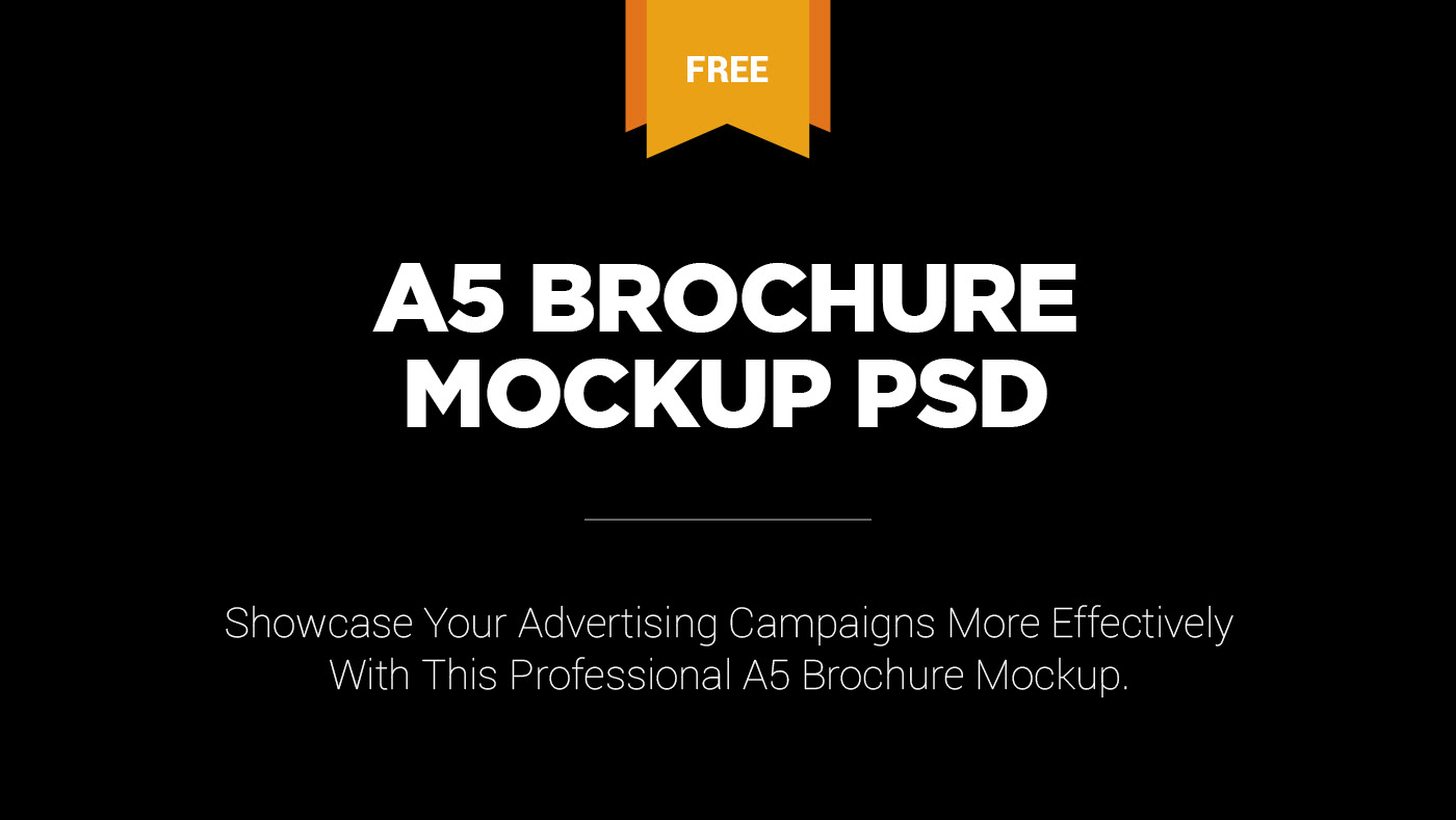 free freebie Mockup psd photoshop brochure catalog Booklet branding  advertisement