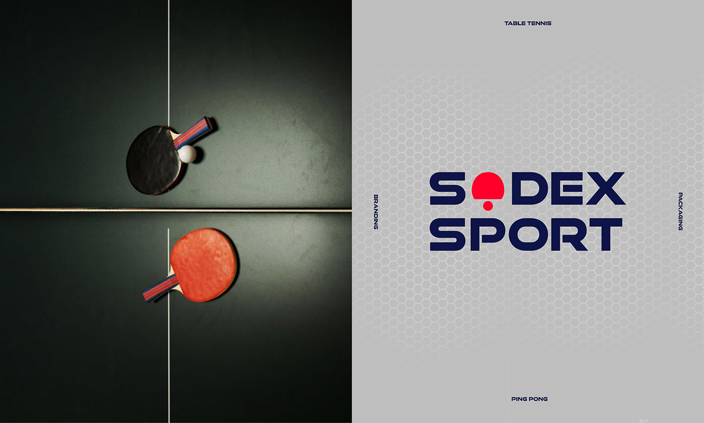 branding  Packaging ping pong pingpong sport Sporty table tennis