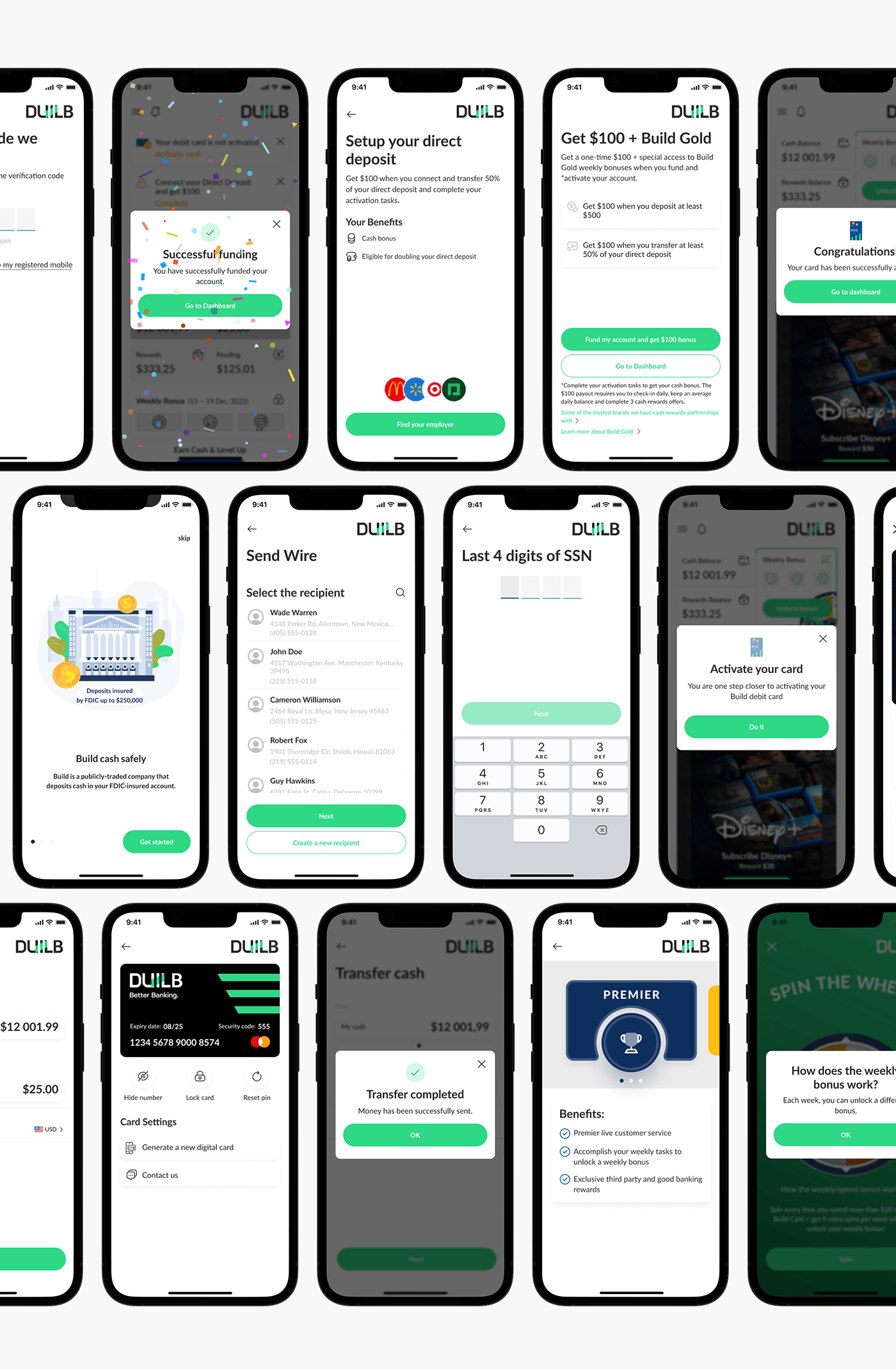 banking app app UI/UX Mobile app Figma UX design