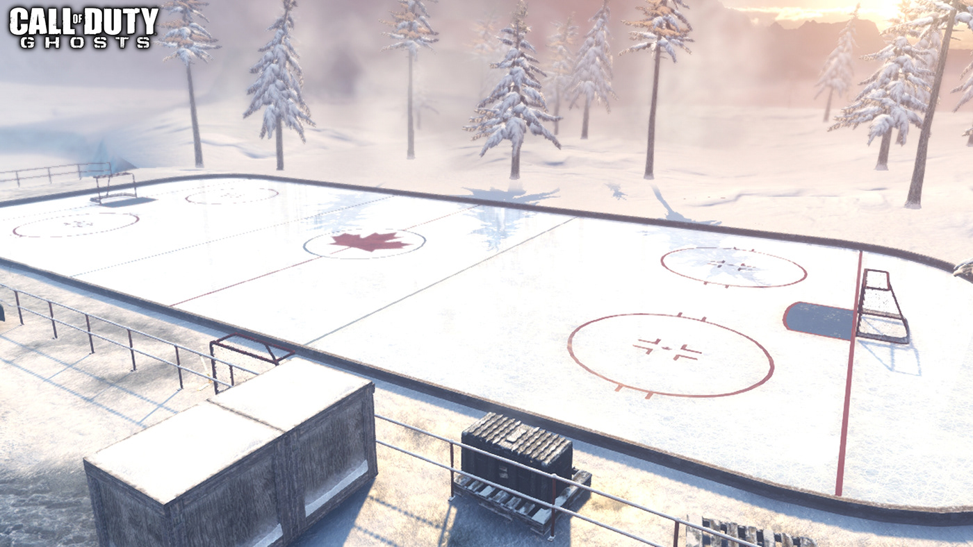 call of duty Cod environement Gaming Ghosts multiplayer Subzero Arctic Canada hockey