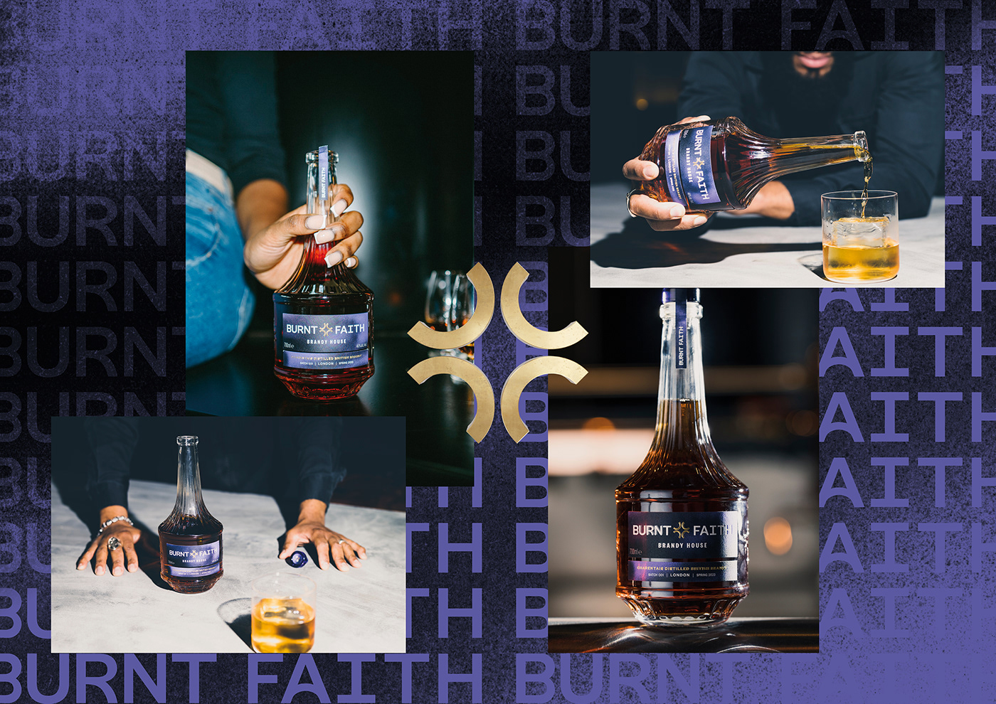brand identity Packaging graphic design  logo Spirits Packaging bottle design Brandy Cognac branding 
