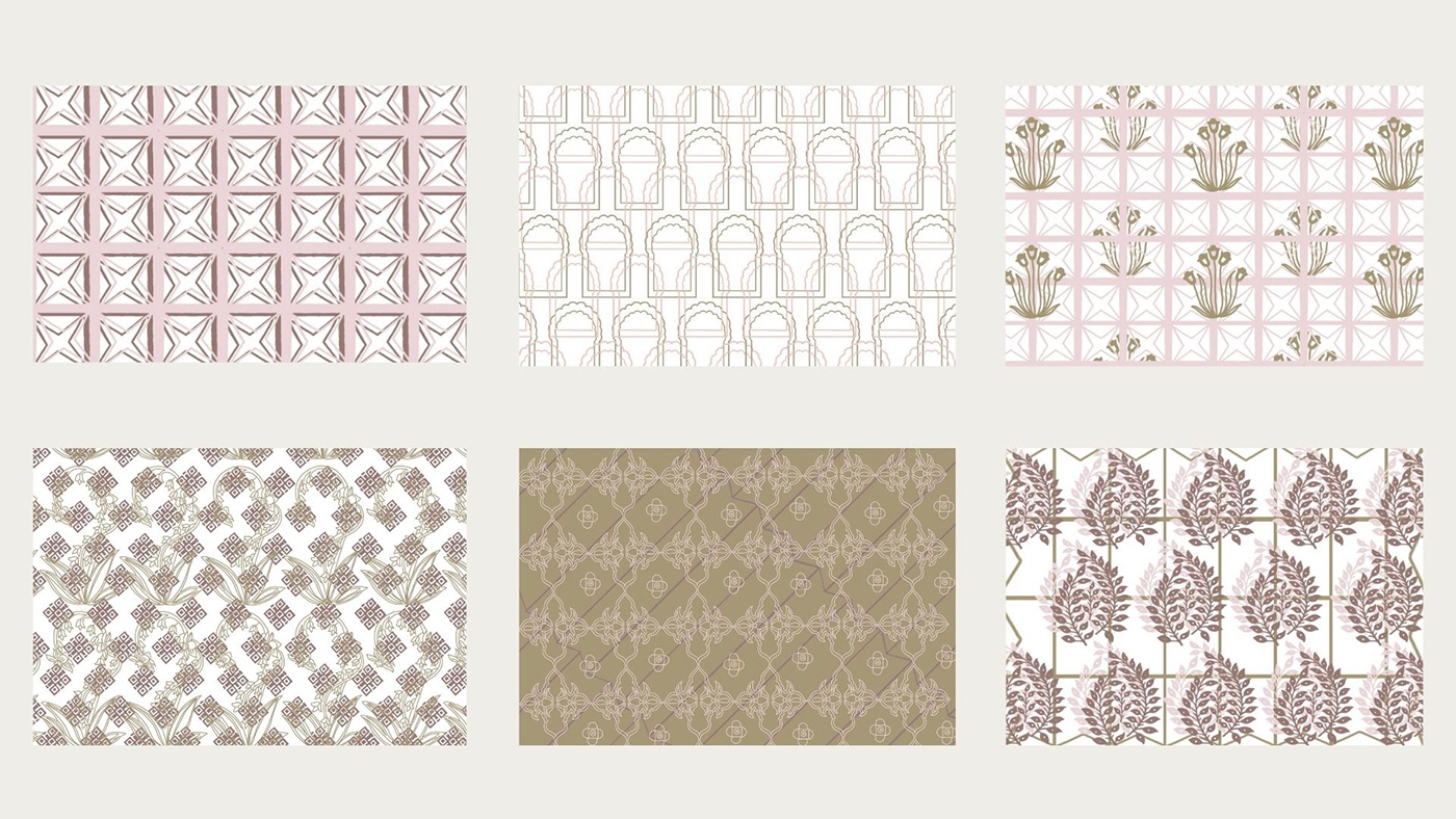 printdesign textileprints textiledesign apparel chintz floral geometric pattern textile art handmade blockprint