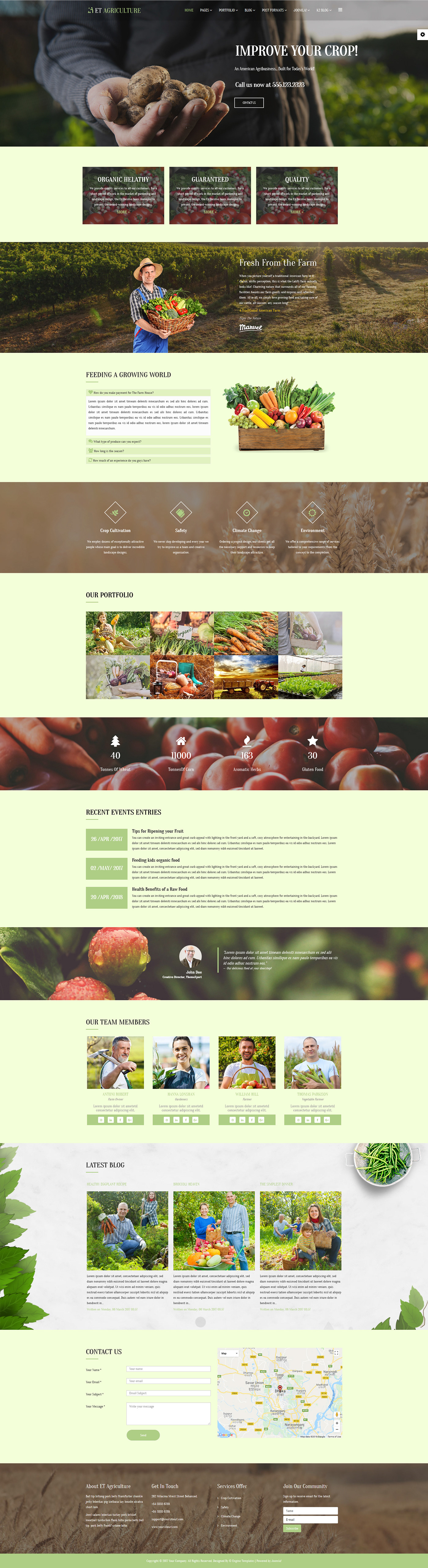 agriculture website templates Agriculture Joomla Template joomla joomla template free joomla template