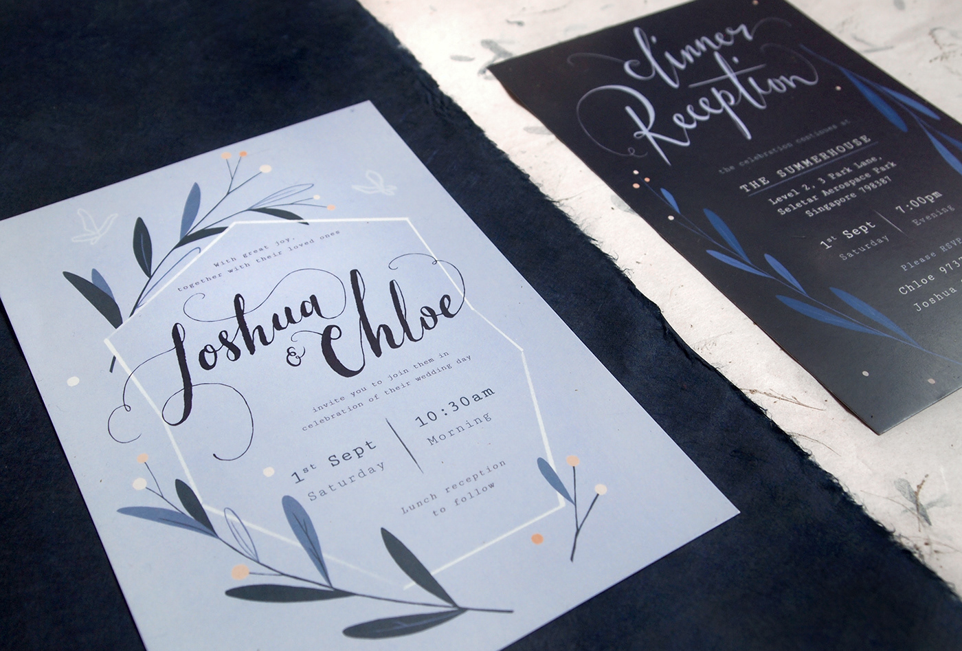 wedding invite Invitation plants cards Handlettering letter handwritten cursive lettering