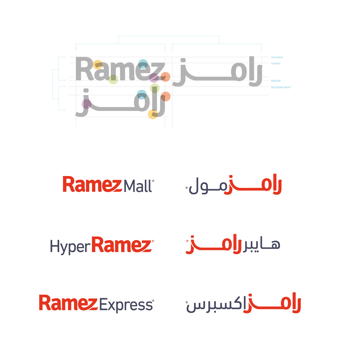 branding  logo arabic middle east gulf Retail Supermarket