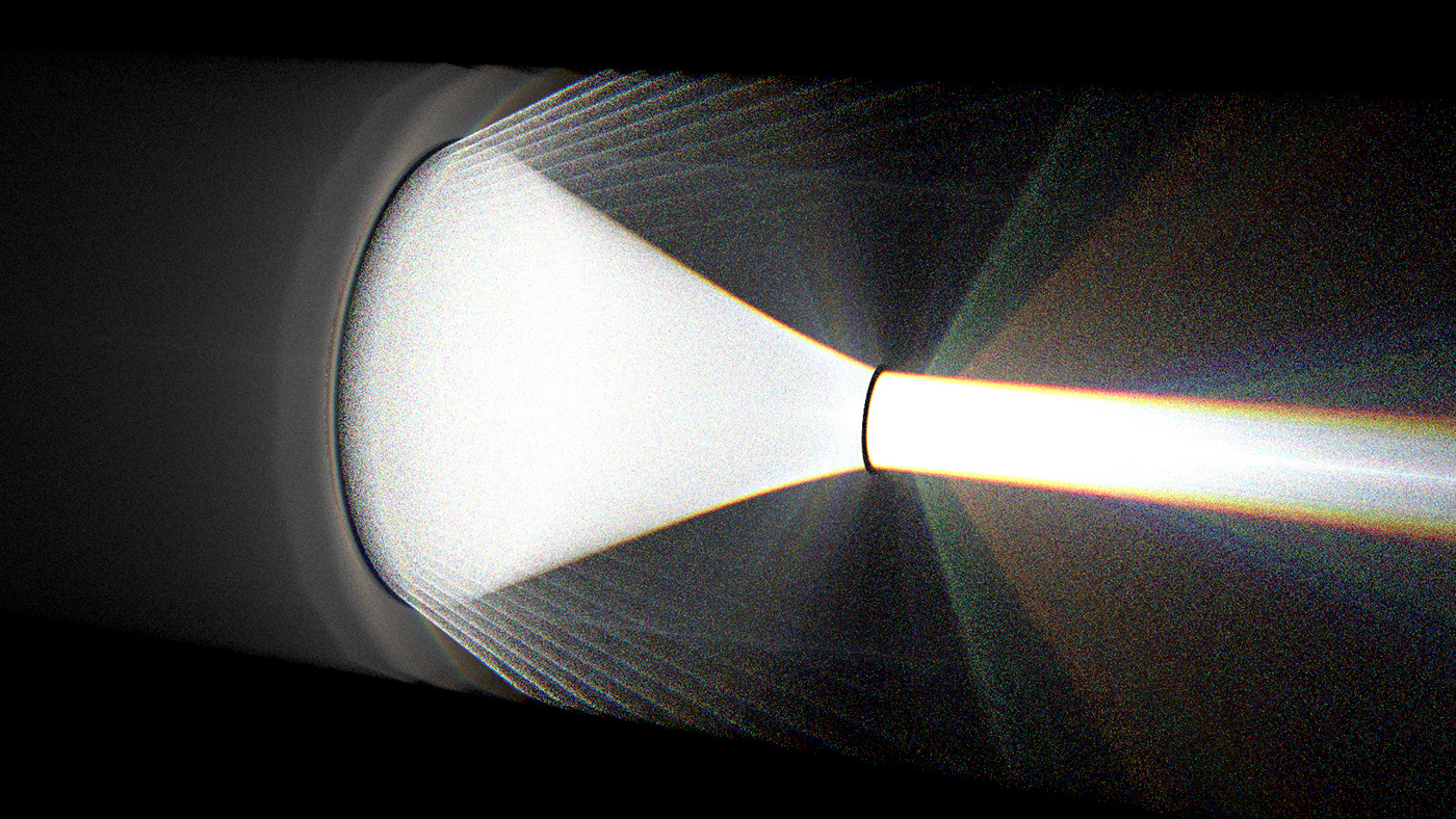 absorption beam caustics dispersion Fresnel lens light reflection refraction Volume