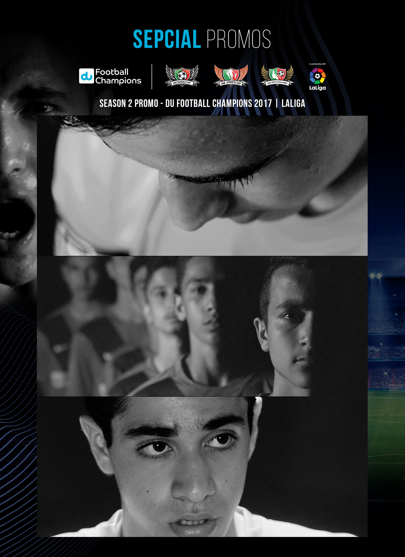 Ad Films campaign Champions du football laliga promo scouting sports UAE