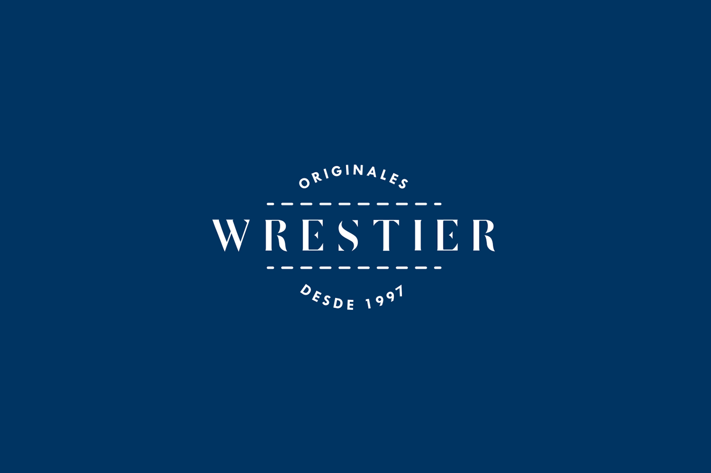 branding  jeans Wrestier textil logo