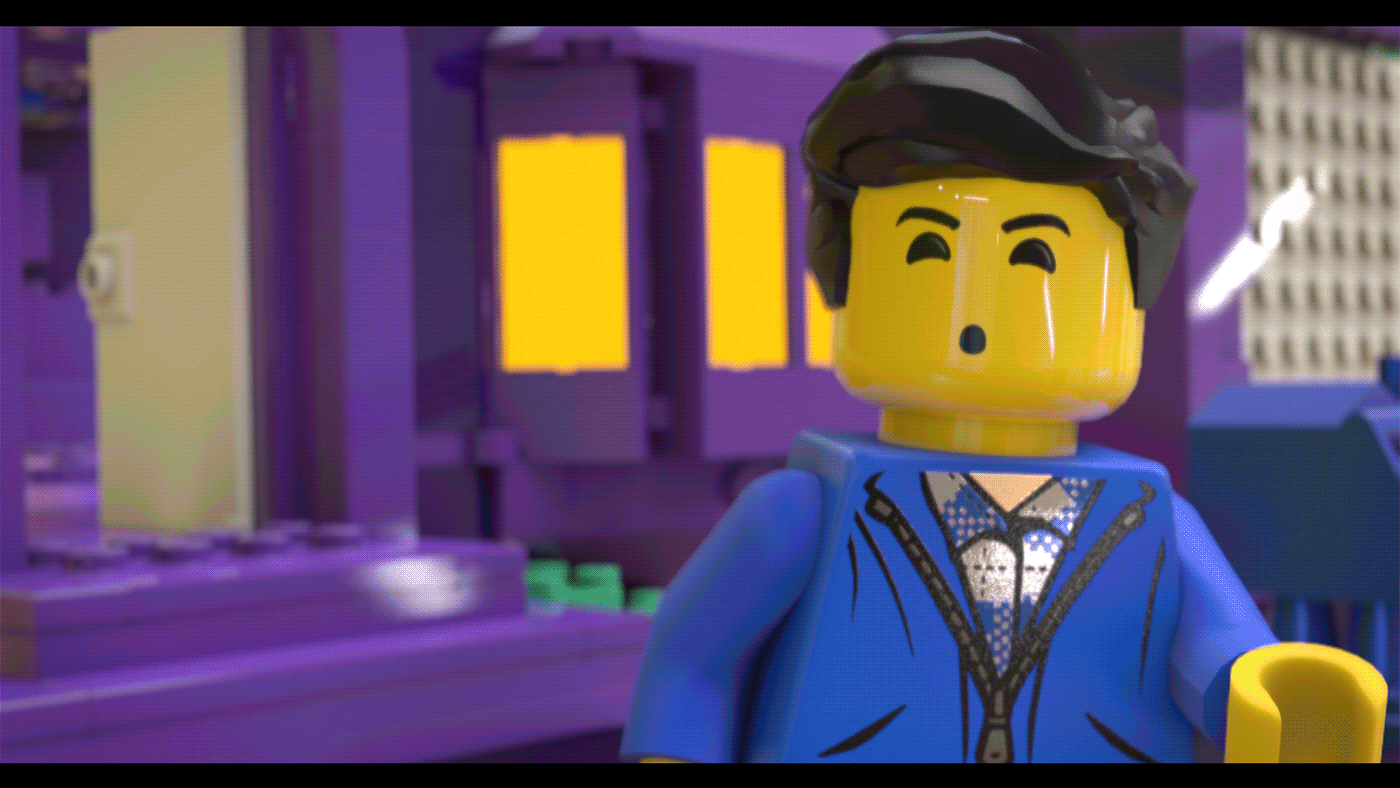 3D animation  blender LEGO stopmotion
