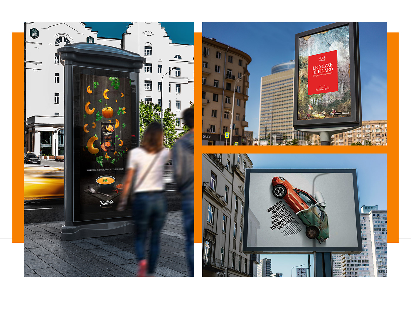 billboard mock-up mock-up Mockup indoor banner citylight advertise ad design workspace