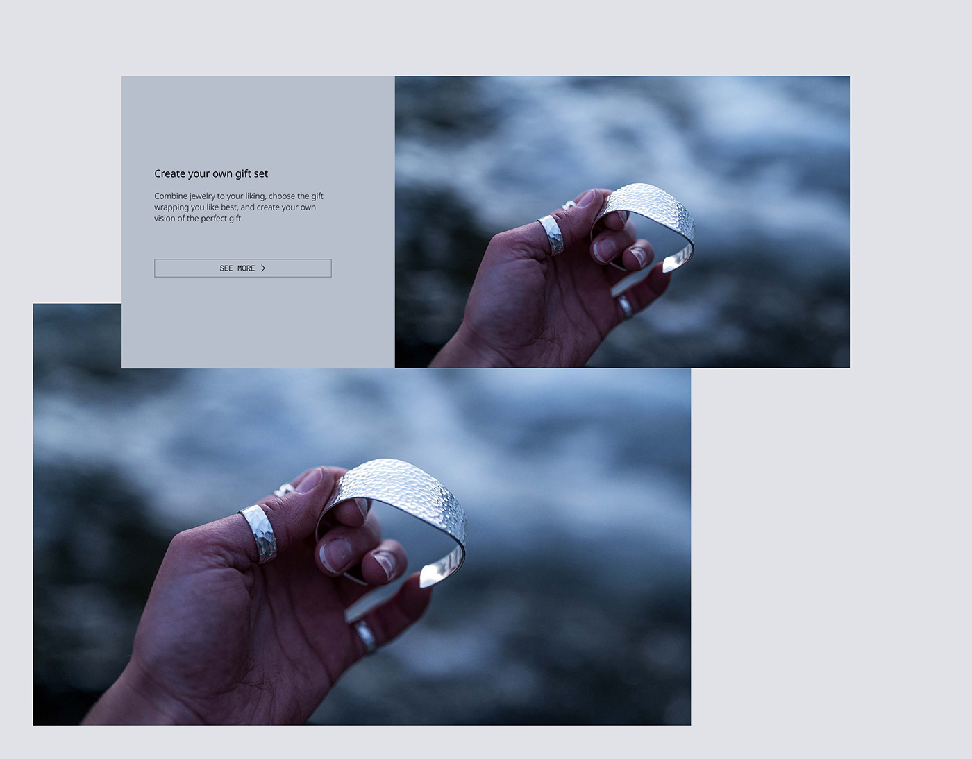 Webdesign UI/UX Website e-commerce store jewelry Responsive Design