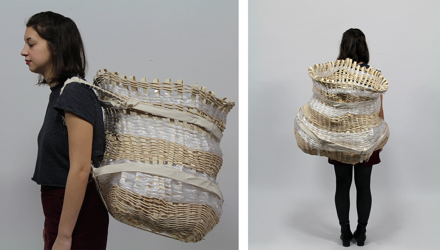 fiber textile design  basket weaving knitting garment ceramics 