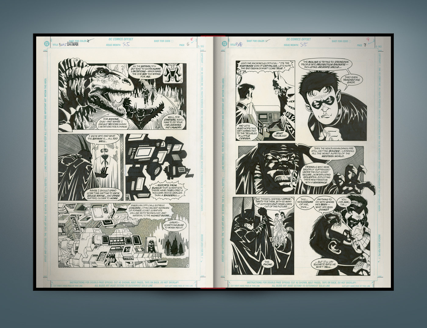 book design bookjacket comics Brainchild Studios Dc Comics beatman kelley jones batman