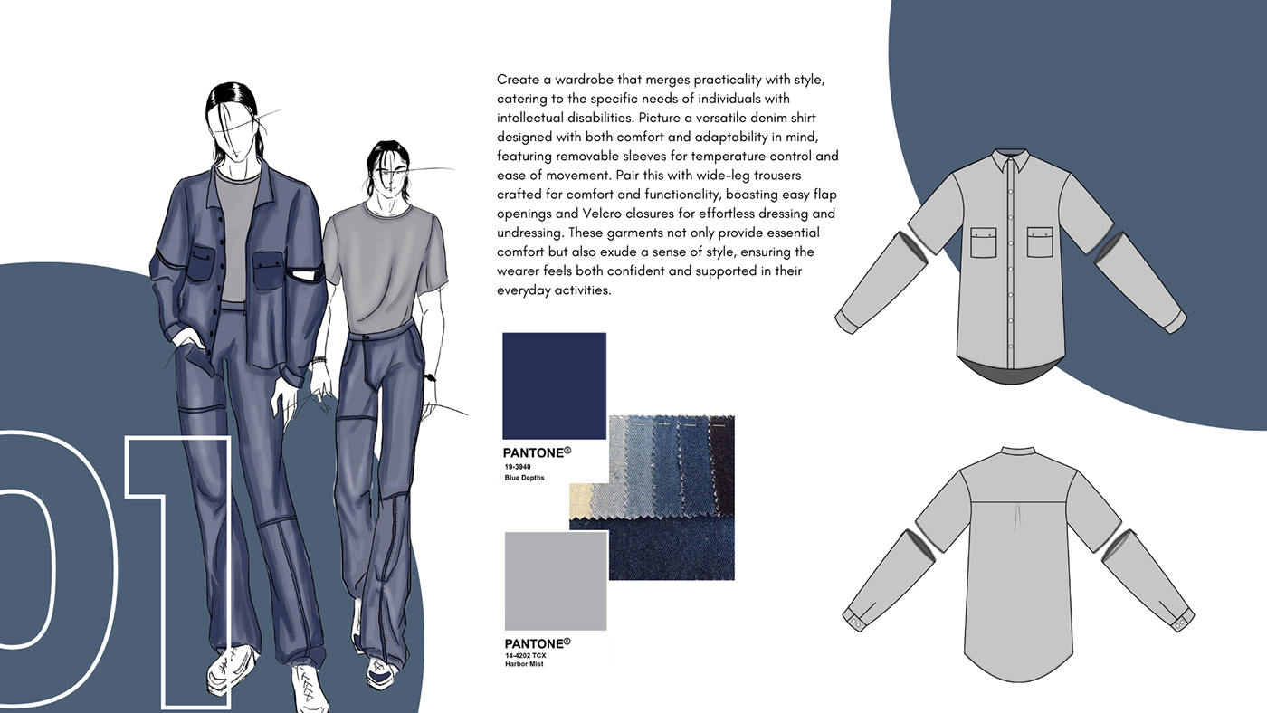 adaptive design intellectual disability fashion design Clothing
