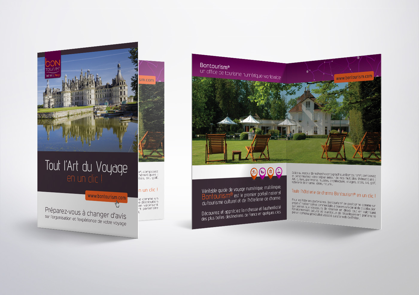 ux UI Website Responsive Design Webdesign graphic design  print flyer Tourisme brochure