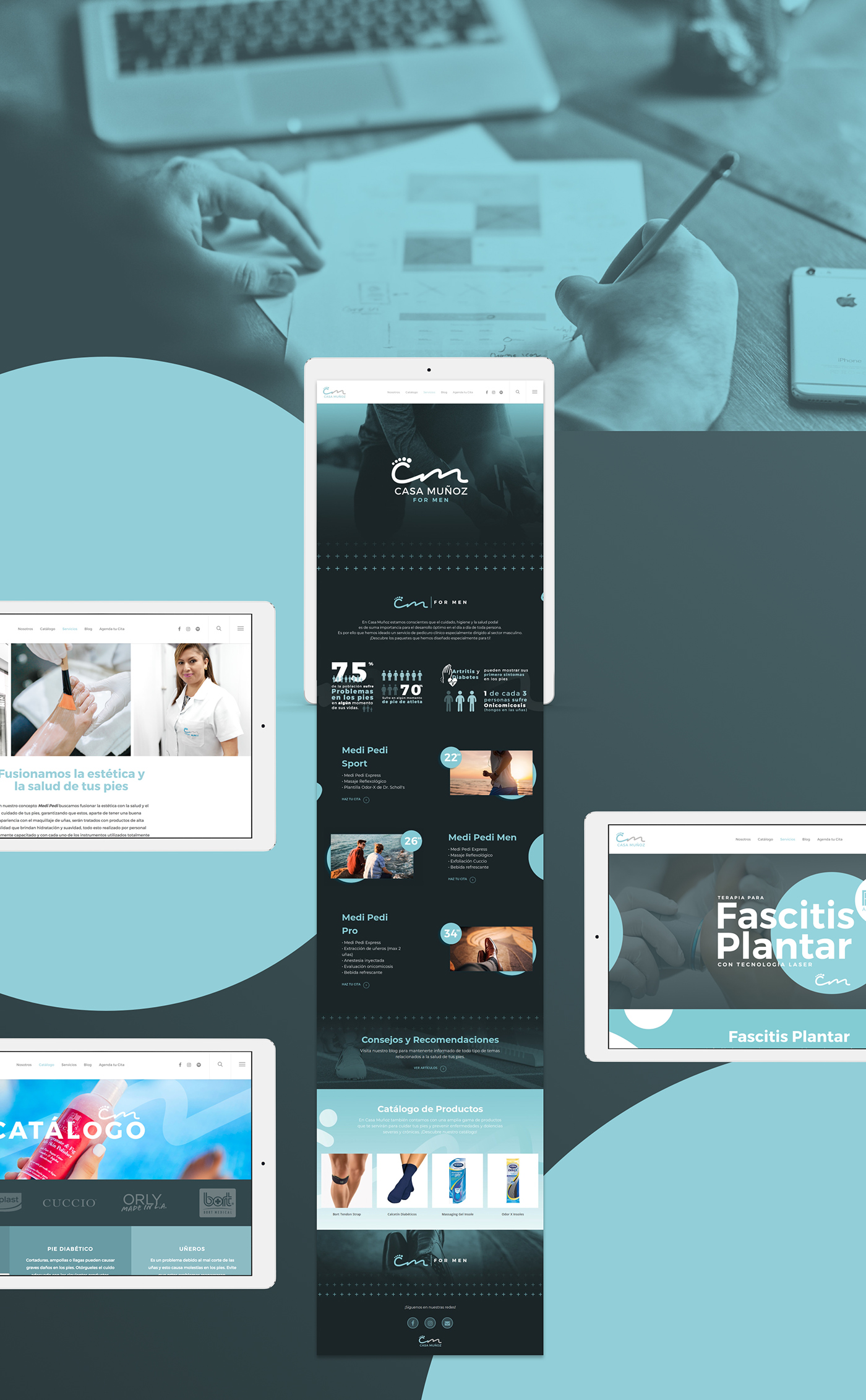 branding  redesign Rebrand medical Health Web Design  Website Packaging print