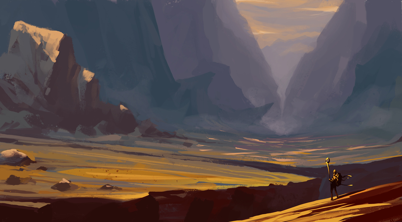 background painging speed color sci-fi sketch Drawing  fantasy