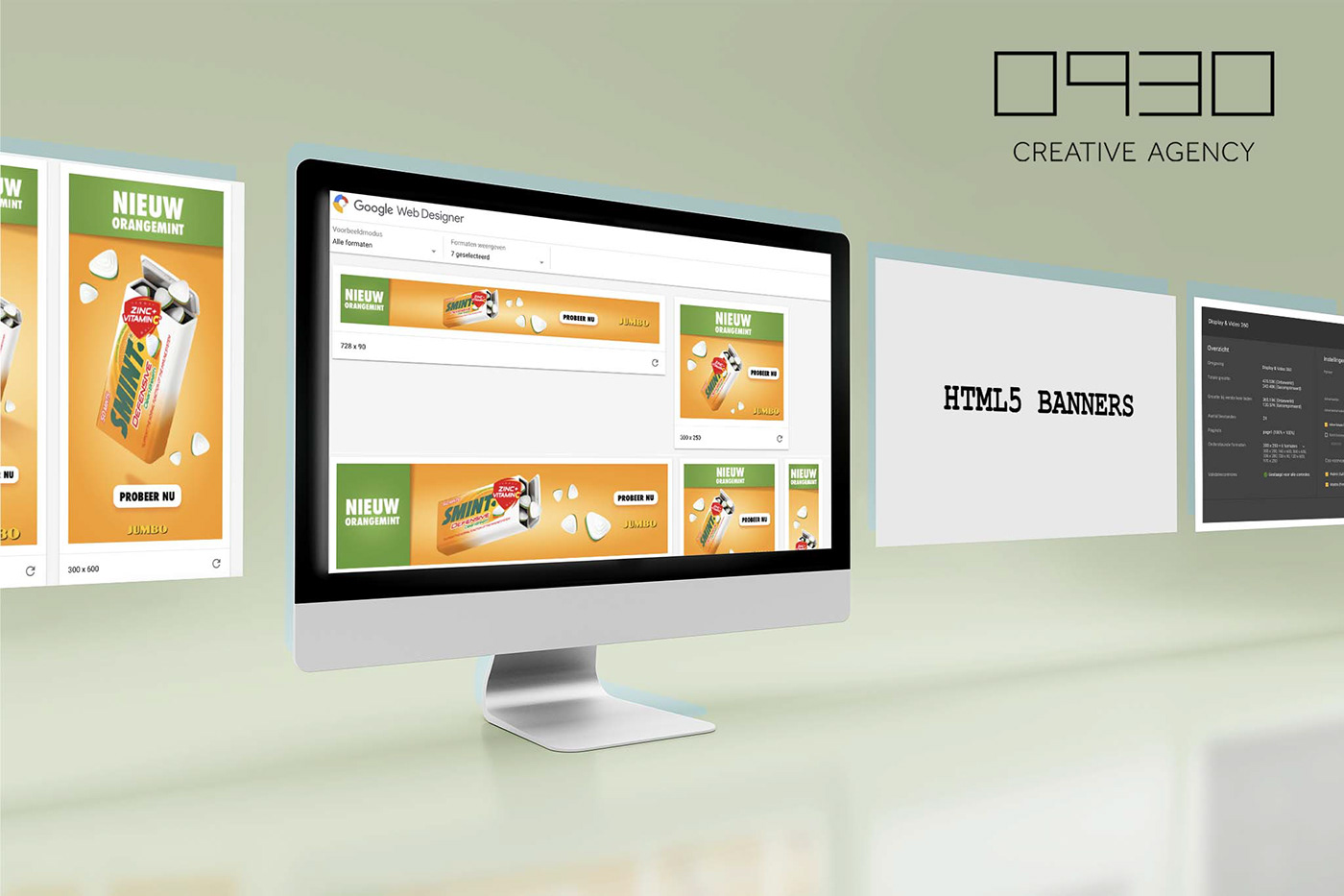 animation  display ads banner display advertising HTML5 Banner