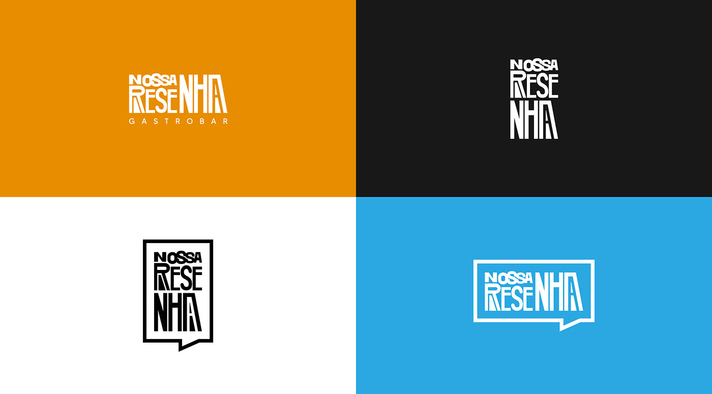 identidade visual bar restaurant boate logo LOGO RESTAURANTE festa Logomarca brasilia marca