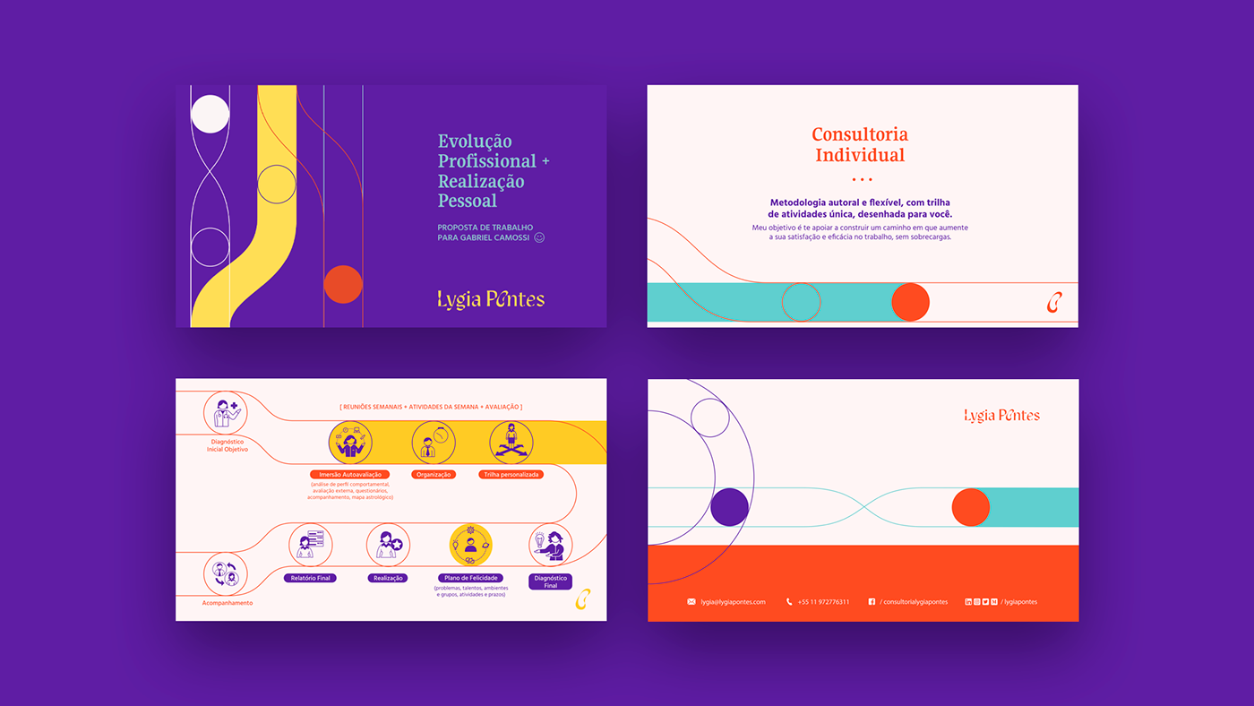 brand identity motion graphics mental health personal branding business career consultant Consulting consultoria social media