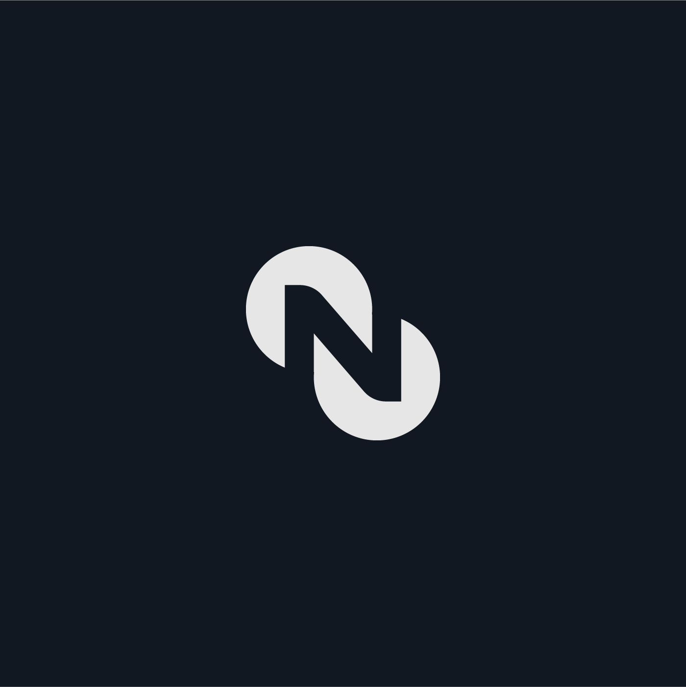 N Letter Mark Logo Concept