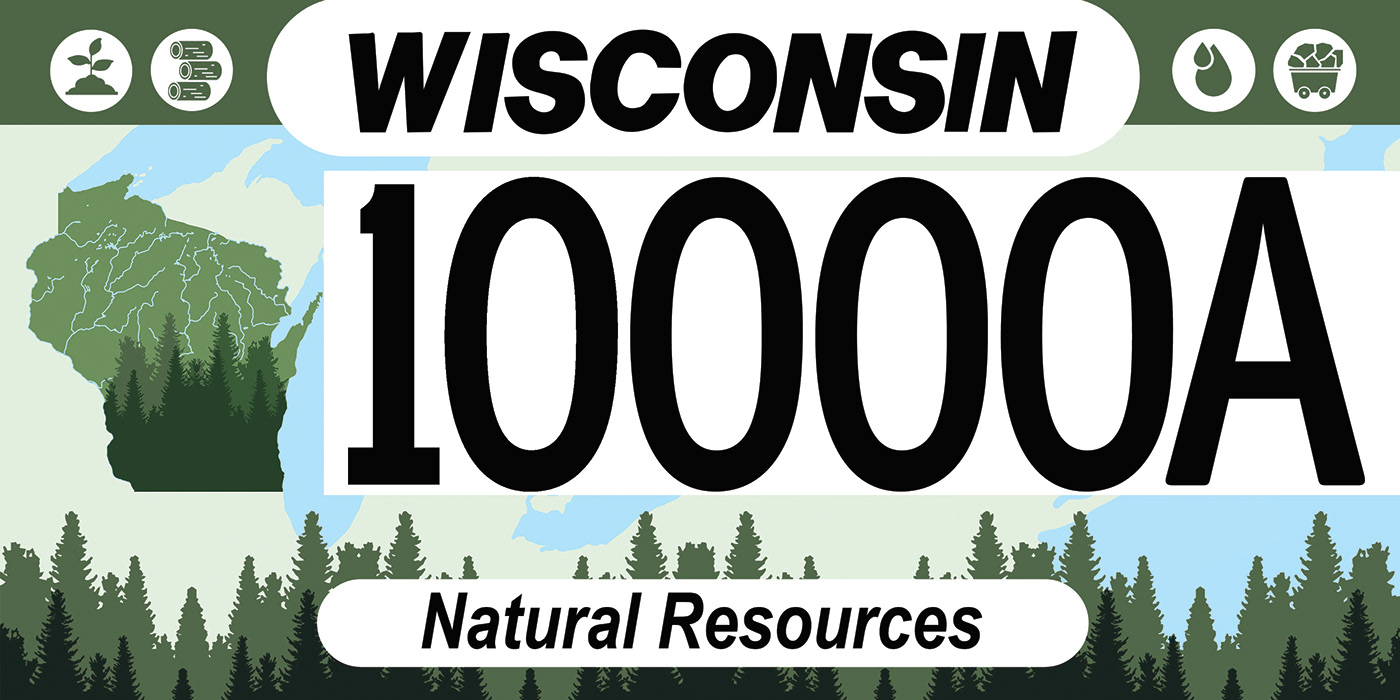 design Graphic Designer Adobe Portfolio license plate Wisconsin