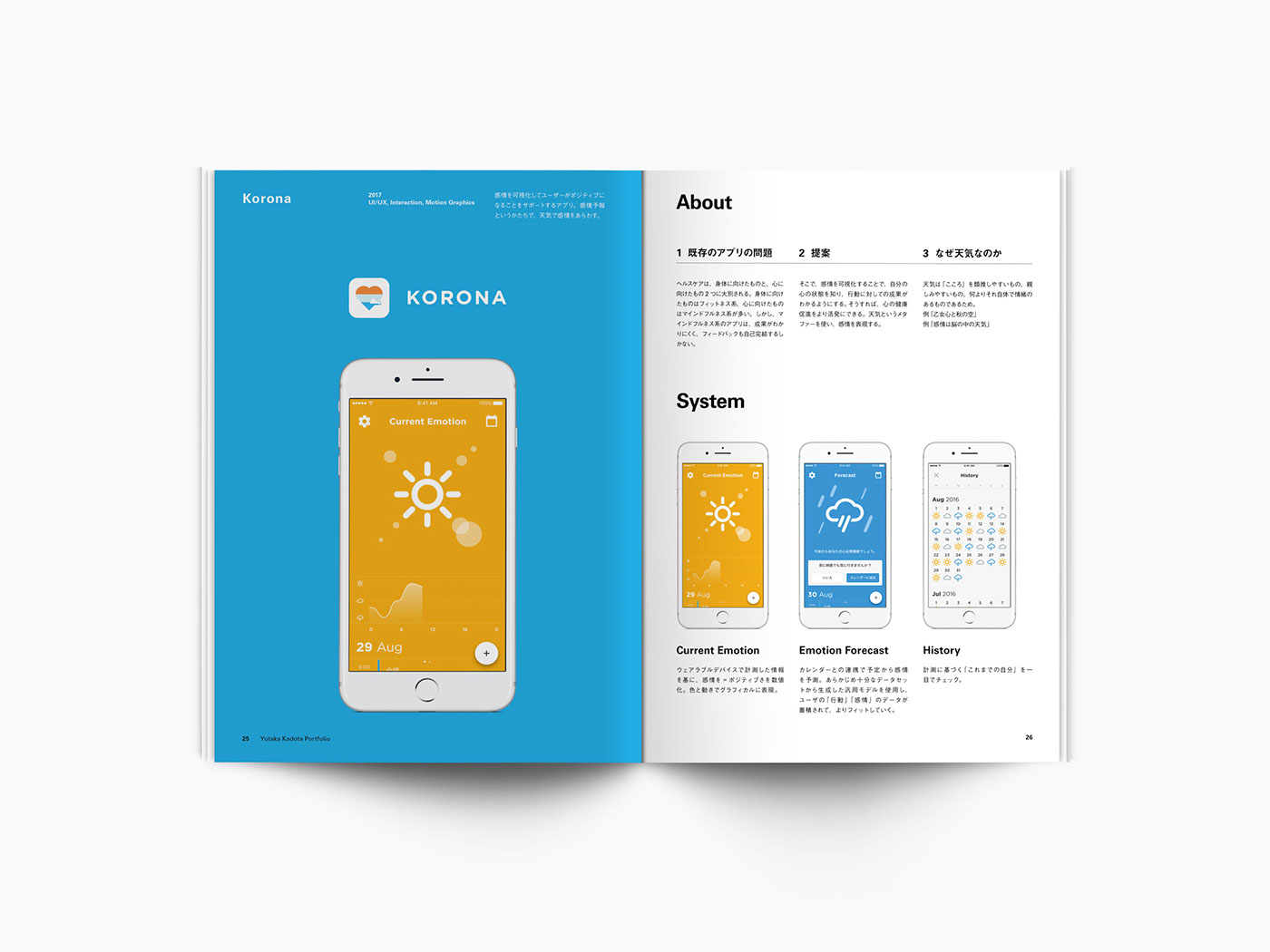 portfolio EDITRIAL book japan graphic UI app photo product magazine