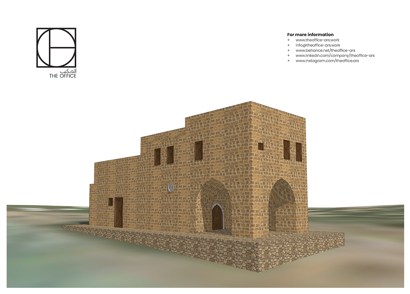3D architectural architectural design architecture Archive archviz investigation rehabilitation restoration visualization