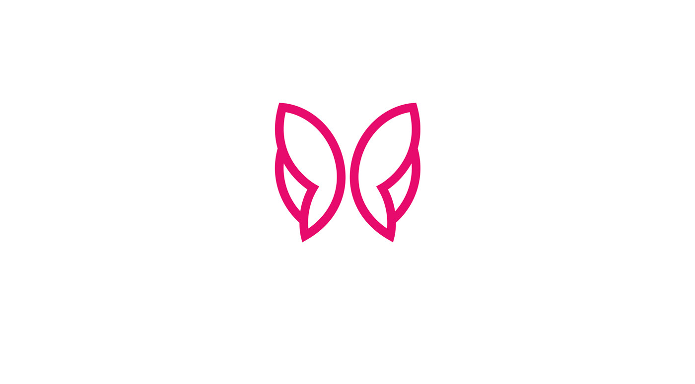 branding  butterfly design identity logo Logotype makeup