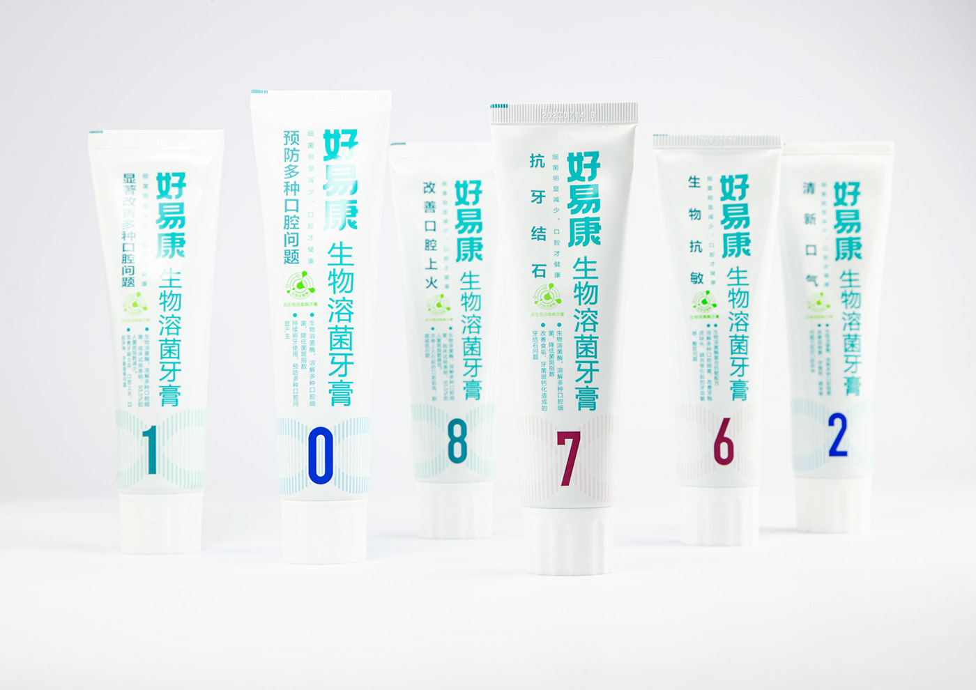 blue clean Clean & Modern DNA figure number system tooth toothpaste White
