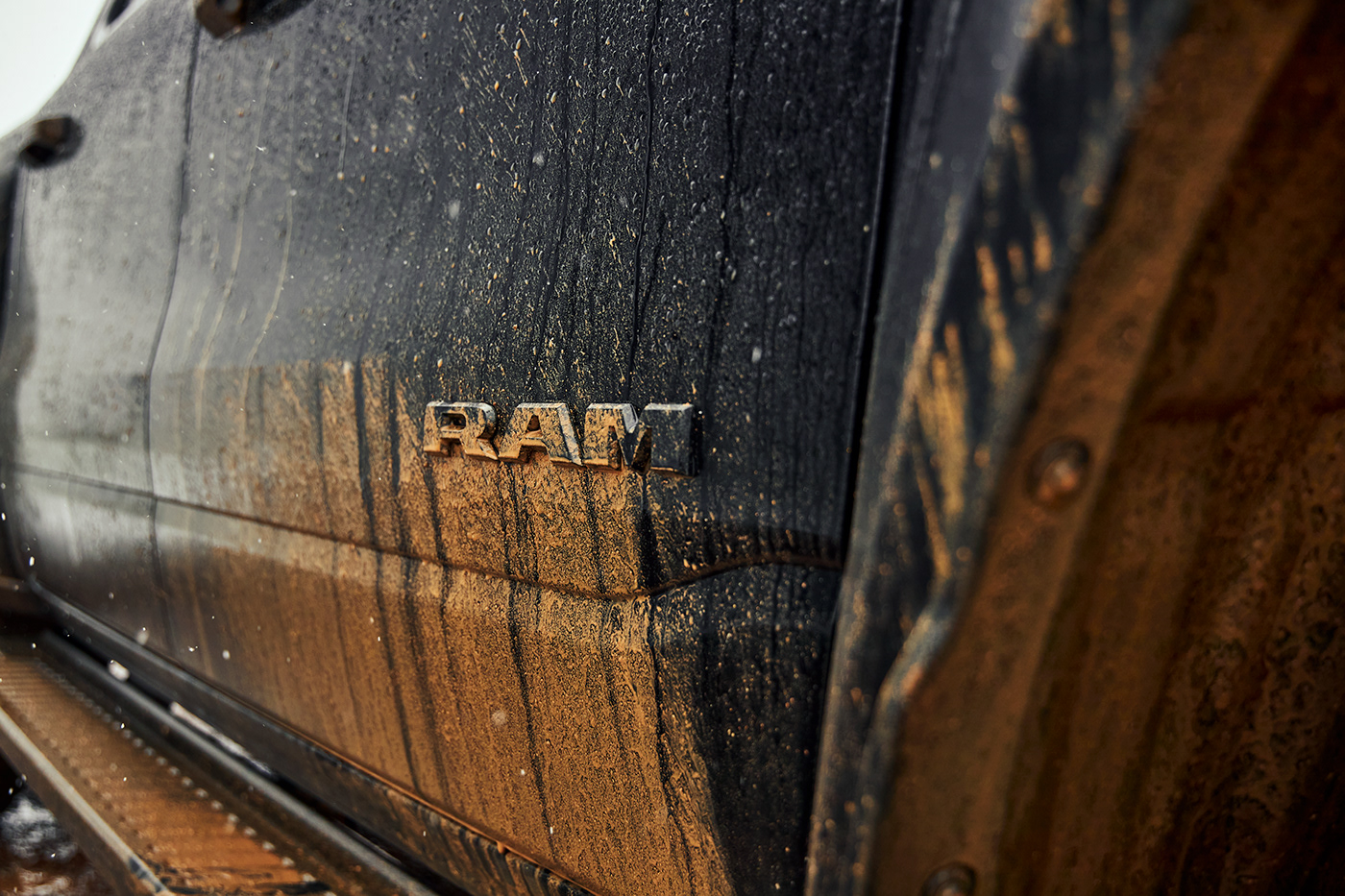 automotive   Automotive Photography Colorado dirty dodge drifting mud retouching  trucks trx
