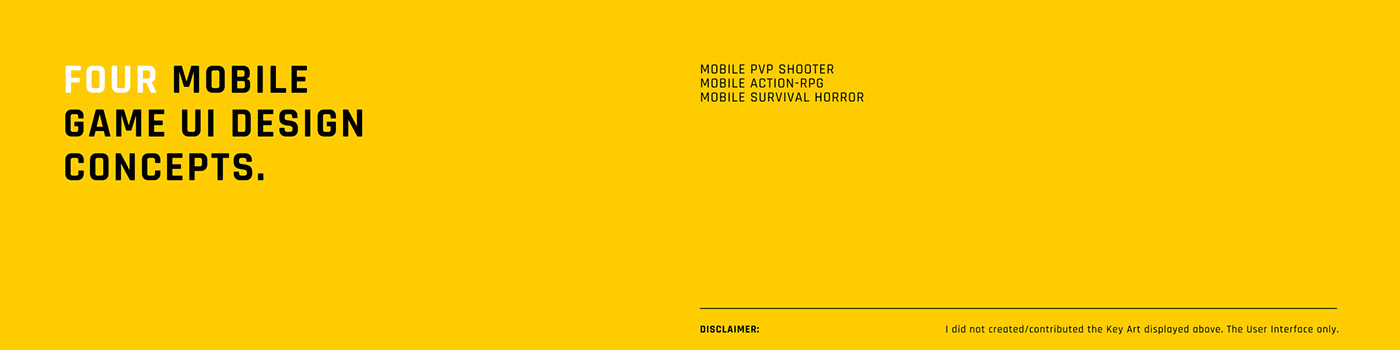 game game ui mobile ui design Scifi fantasy zombie rpg Shooter HUD