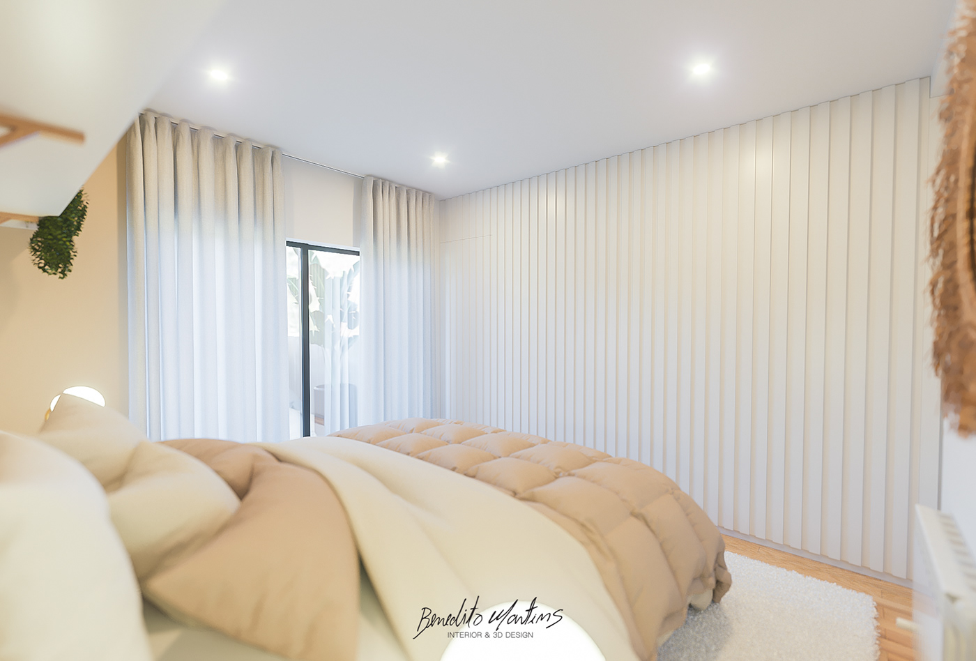 3D architecture archviz bedroom CGI furniture Interior interior design  Render visualization