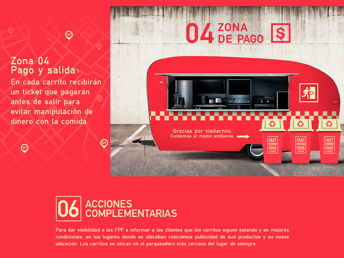 Food truck, Coca Cola.