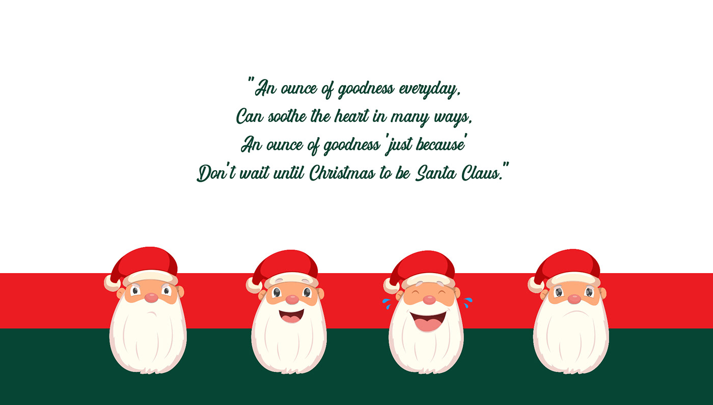 cartoon Character design  Christmas Emoji greeting card ILLUSTRATION  Mascot santa sketch vector