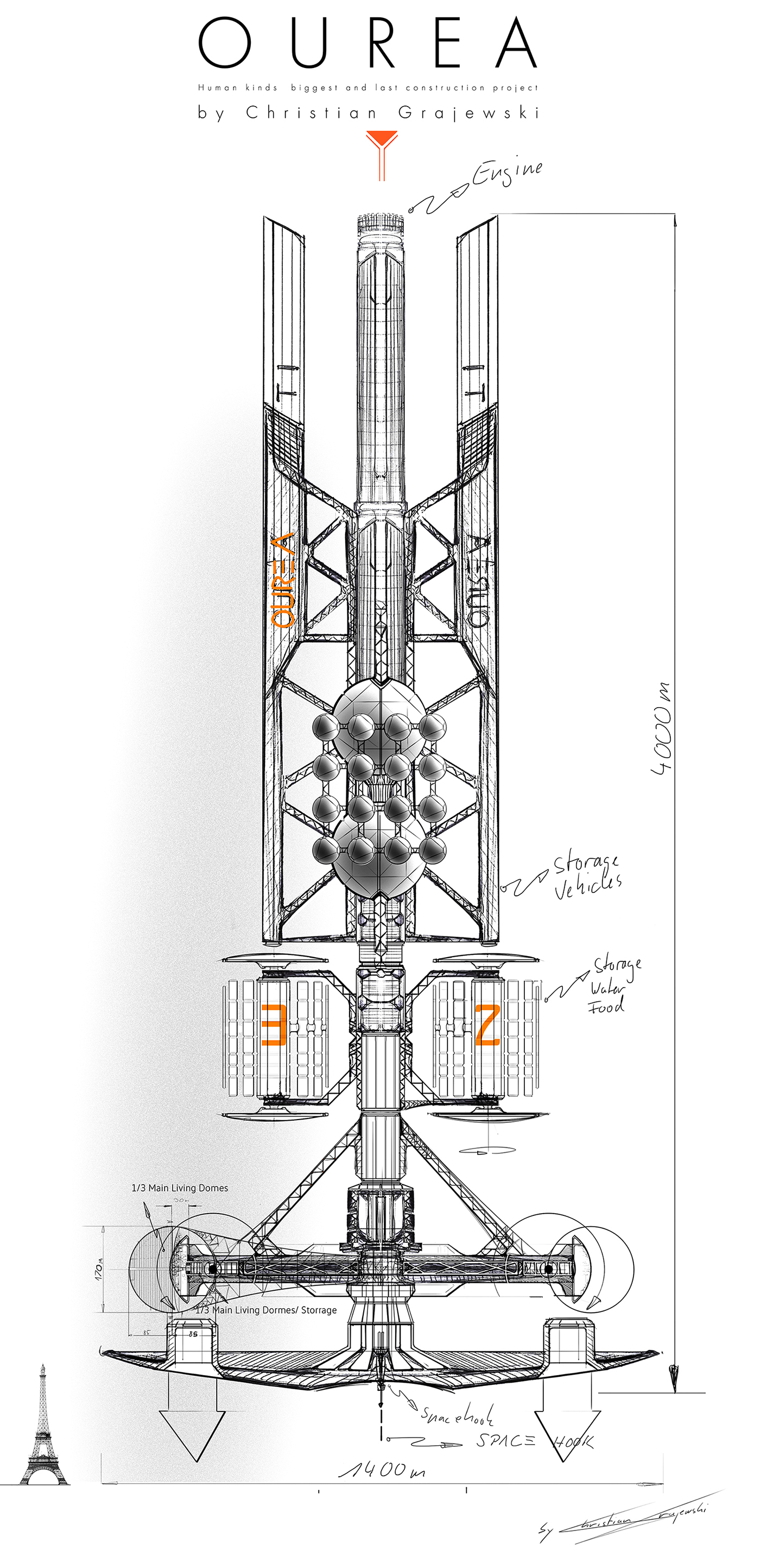 spaceship Spaceshuttle conceptship Alias HardSurface sci-fi future transportation concept design 3d modeling