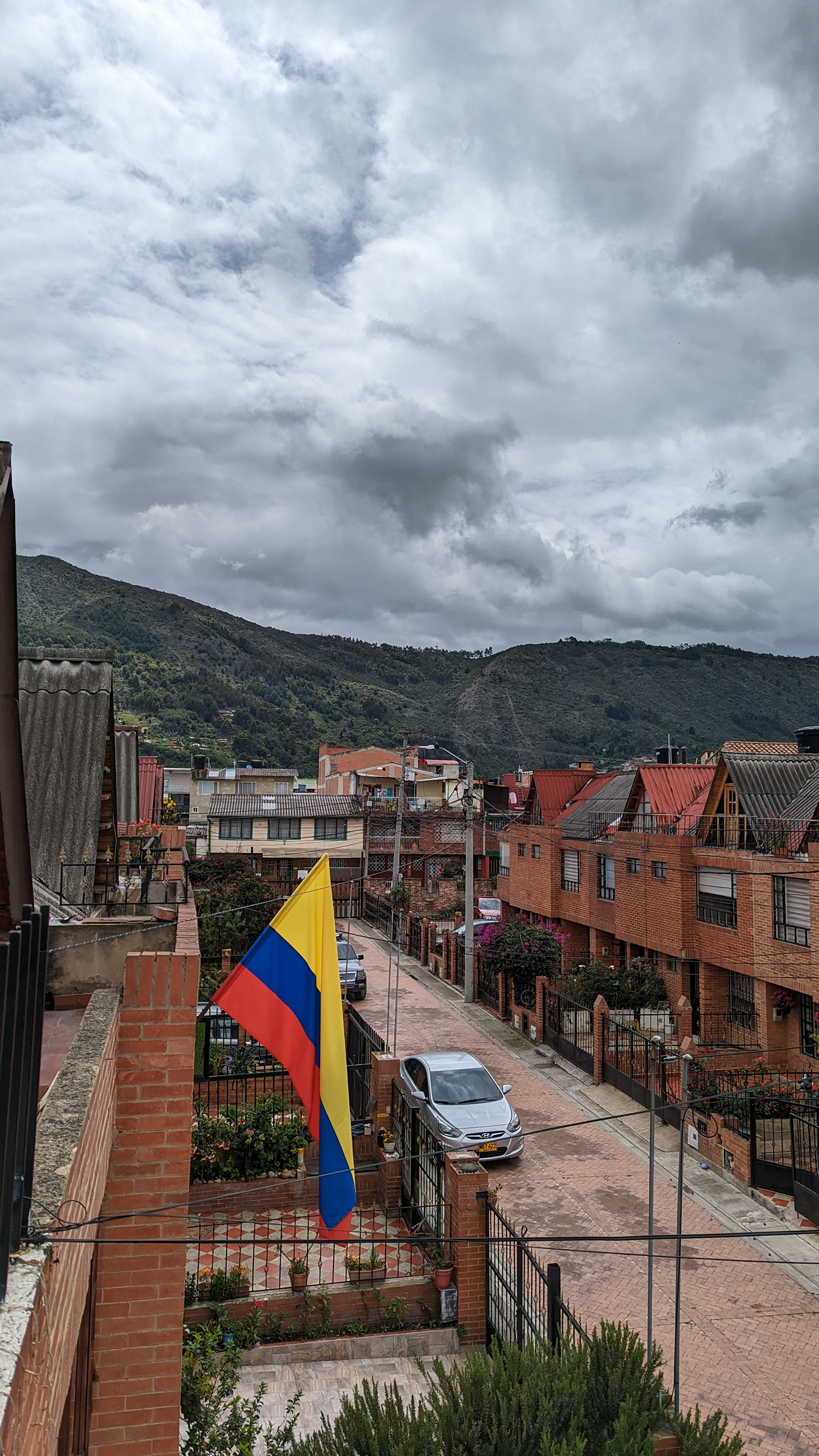 Street street photography colombia bogota clouds buildings Urban city people Zipaquira
